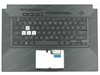 Asus 90NR0651-R31US0 Palmrest Keyboard LED US-International black