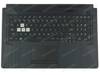 Asus 90NR0713-R31UI0 Palmrest Keyboard LED RGB US-International black