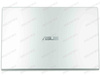 Asus ExpertBook P1 P1501DA LCD Back Cover Plastic (PU) silver