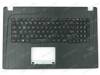 Asus ROG PX753VD PX753VE Palmrest Keyboard LED RGB US-International black