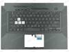 Asus TUF Dash F15 FX516PM FX516PMZ Palmrest Keyboard LED US-International black