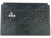 Asus TUF Gaming A17 FA706IU Palmrest Keyboard LED RGB US-International black