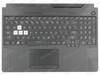 Asus TUF Gaming F15 FX506II Palmrest Keyboard LED RGB US-International black