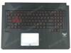 Asus TUF Gaming FX705GD Palmrest Keyboard LED US-International black