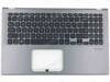 Asus VivoBook 15 A512F A512FA A512FB Palmrest Keyboard US-International gray DISCRETE (Dedicated graphics)