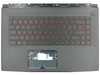 MSI 957-16R112-C20 Palmrest Keyboard LED US-International black