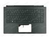 MSI 957-16S61E-C23 Palmrest Keyboard LED US-International Aluminum black