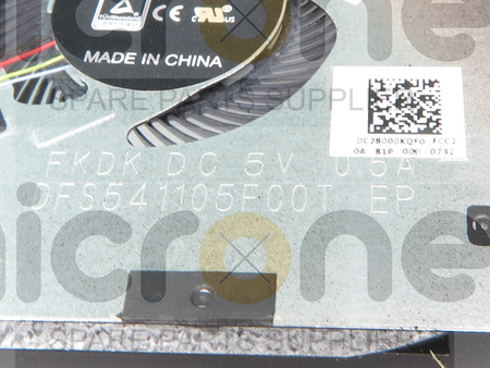 Lenovo DFS541105FC0T FKDK Cooling Fan GPU 5V 4PIN