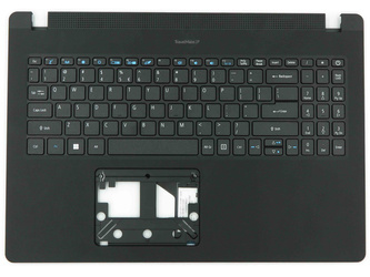 Acer TravelMate P2 TMP215-53 TMP215-53G Palmrest Keyboard US-International black