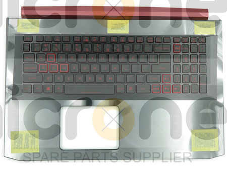 Acer 6B.Q5DN2.001 Palmrest Keyboard LED US-International black GTX1660Ti