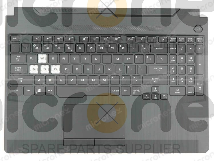 Fa566iu Keyboard Asus TUF Gaming A15 FA566IU Palmrest Keyboard LED
