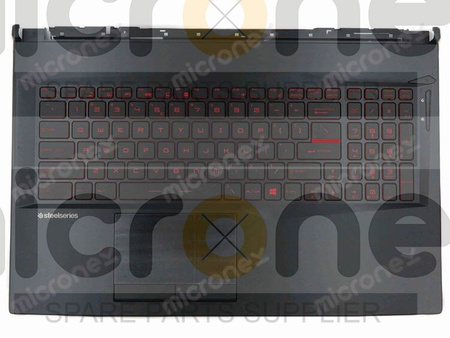 MSI Leopard GL75 10SEK 10SER Palmrest Keyboard LED US-International black