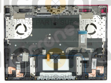 Asus ROG Strix G15 G513QM Palmrest Keyboard LED RGB 4 ZONE US-International gray with pink finish