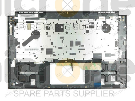 MSI 957-16S61E-C23 Palmrest Keyboard LED US-International Aluminum black