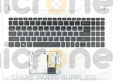 Acer Aspire 5 A515-55 A515-55G Palmrest Keyboard LED US-International silver