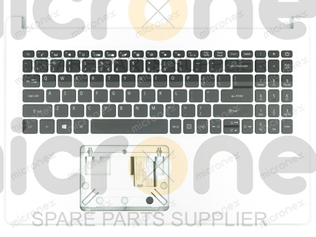 Acer 6B.HDGN7.060 Palmrest Keyboard LED US-International silver