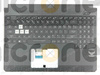 Asus TUF Gaming FX505DT Palmrest Keyboard LED RGB US-International black