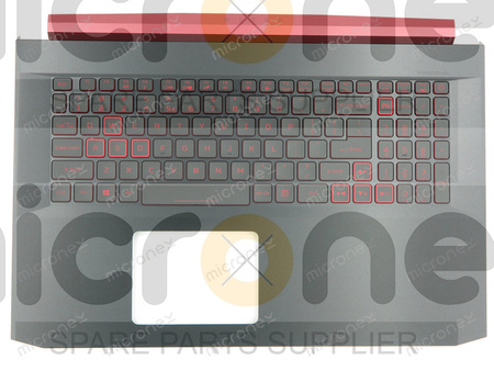 Acer Nitro 5 AN517-51 Palmrest Keyboard LED US-International black GTX1050|GTX1650