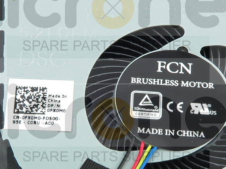 Dell FX0M0 Cooling Fan CPU 5V 4PIN