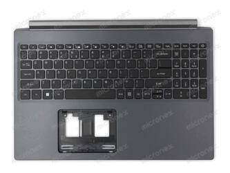 Acer Aspire 7 A715-41G Palmrest Keyboard LED US-International black