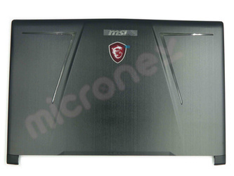 MSI Raider GE73 RGB 8RF 8RE LCD Back Cover black with black finish