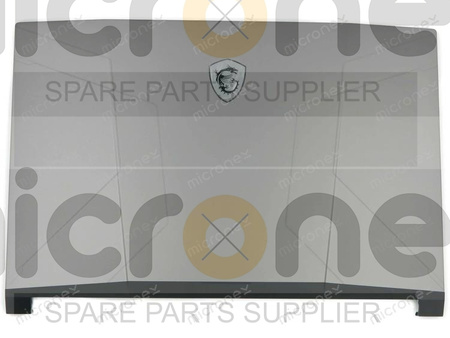 MSI 307-7L1A413-HG0 LCD Back Cover Aluminum gray