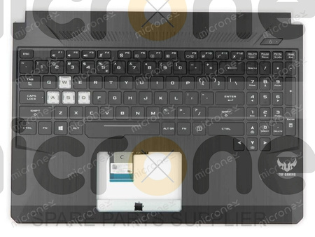 Asus 90NR01A1-R31UI0 Palmrest Keyboard LED RGB US-International black