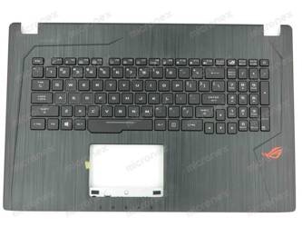 Asus ROG Strix GL753VE Palmrest Keyboard LED RGB US-International black