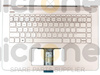 HP 938610-B31 Palmrest Keyboard US-International rose gold