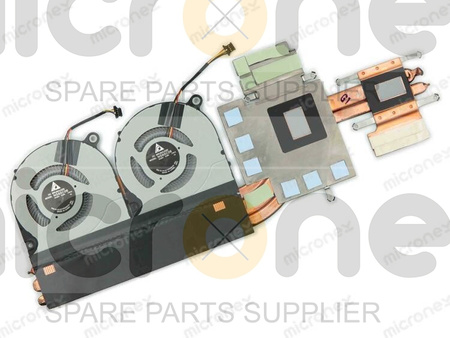 Acer Predator Helios 300 PH317-52 Cooling Fan with Heatsink 5V 0,5A 4PIN GTX1060