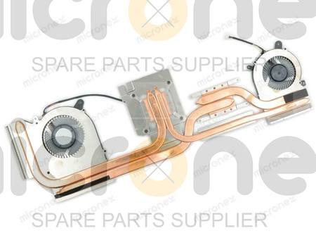 MSI Sword 17 A12UD A12UDX Cooling Fan with Heatsink 5V+5V 0,55A+1,0A 4PIN