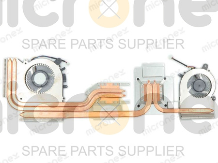 MSI WF76 11UI 11UJ Cooling Fan with Heatsink CPU|GPU 5V 0,55A+1,0A 4PIN