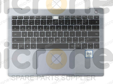 HUAWEI MateBook X Pro 2019 Palmrest Keyboard US-International space gray