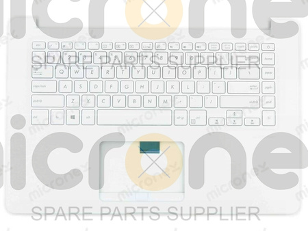 Asus VivoBook 15 X510UAO X510UAR Palmrest Keyboard US-International white
