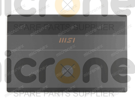 MSI MS-1552 LCD Back Cover Aluminum black