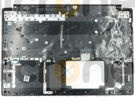 Acer Aspire 7 A715-74G Palmrest Keyboard US-International black with silver finish