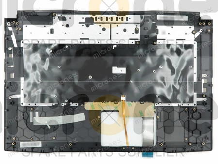 MSI 957-17L42E-C20 Palmrest Keyboard LED US-International black and yellow