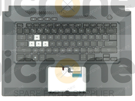 Asus 90NR0651-R31US0 Palmrest Keyboard LED US-International black