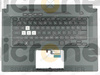 Asus TUF516PE Palmrest Keyboard LED US-International black