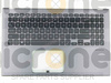 Asus VivoBook 15 F512UA F512UB Palmrest Keyboard US-International gray DISCRETE (Dedicated graphics)