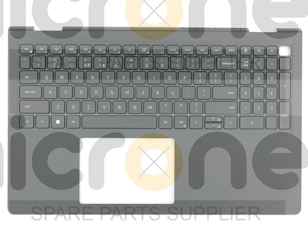 Dell W1NPV Palmrest Keyboard US-International black