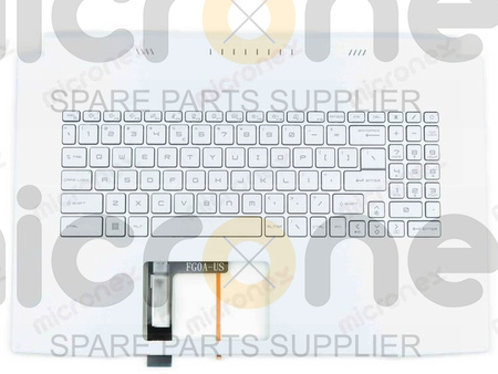 MSI 957-17L423E-003 Palmrest Keyboard LED white