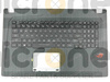 Asus ROG Strix GL753VE Palmrest Keyboard LED RGB US-International black
