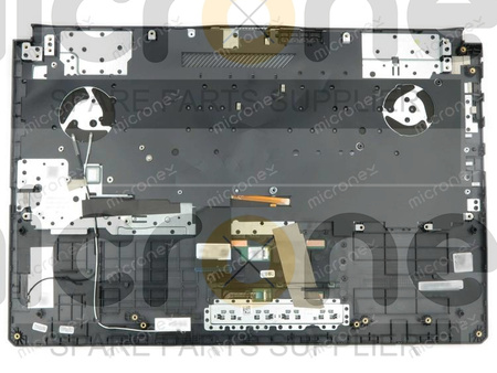 Asus 90NR03K1-R31UI0 Palmrest Keyboard LED RGB US-International black