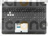 Asus TUF505DY Palmrest Keyboard LED RGB US-International black
