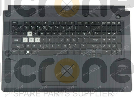 Asus 90NR05Y4-R31US1 Palmrest Keyboard LED RGB US-International black