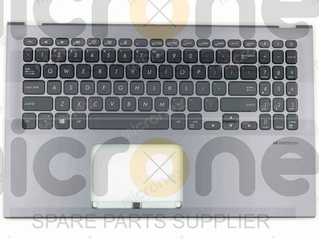 Asus VivoBook 15 R564FA R564FJ Palmrest Keyboard US-International gray DISCRETE (Dedicated graphics)
