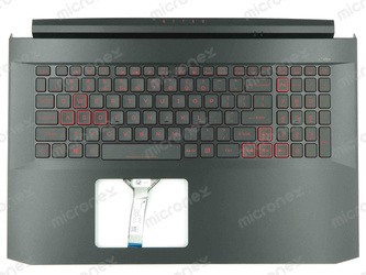 Acer Nitro 5 AN517-54 Palmrest Keyboard LED US-International black