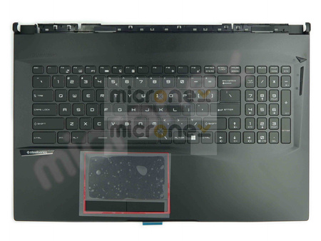 MSI Raider GE75 10SFS 10SGS Palmrest Keyboard black