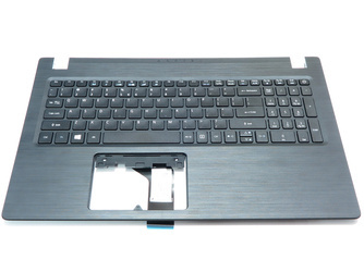 Acer Aspire 3 A315-21 A315-21G Palmrest Keyboard US-International black